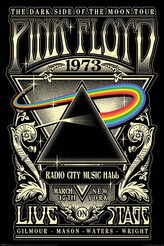 Plakát, Obraz - Pink Floyd - 1973, 61 × 91.5 cm