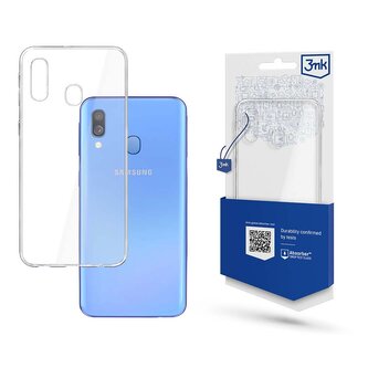 Etui 3mk Clear Case na Samsung Galaxy A40 - przezroczyste Etui 3mk Clear Case na Samsung Galaxy A40 - przezroczyste