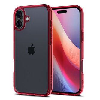 Spigen Ultra Hybrid, red crystal - iPhone 6.1" 2024