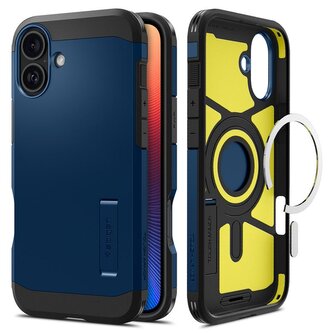 Spigen Tough Armor MagSafe, navy blue - iPhone 6.7" 2024