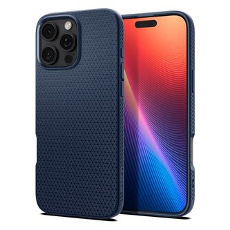 Spigen Liquid Air, navy blue - iPhone 6.3" 2024