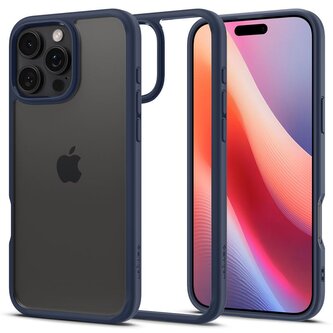 Spigen Ultra Hybrid, navy blue - iPhone 6.9" 2024
