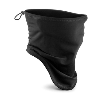 Sportovní softshell nákrčník Beechfield Tech Neck Warmer - černý