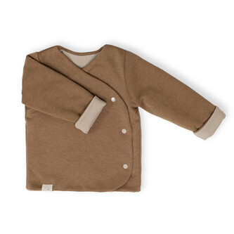 Dětská bunda WRAP Warmkeeper ZOE Brown; Barva: hnědá; Velikost: 74