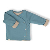 Dětská bunda WRAP Warmkeeper ZOE Teal; Barva: modrá; Velikost: 74