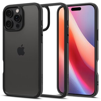 Spigen Ultra Hybrid, matte black - iPhone 6.9" 2024