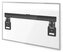 NEDIS nástěnný TV držák/ 43 - 100"/ nosnost 75 kg/ vzdálenost od stěny 9,50 mm/ fixní/ ocel/ černý