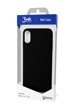 Etui 3mk Matt Case na Poco F5 - czarne