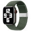 Strap Fabric opaska do Watch 9 / 8 / 7 / 6 / SE / 5 / 4 / 3 / 2 (41mm / 40mm / 38mm) pleciony materiałowy pasek bransoletka do zegarka zielony
