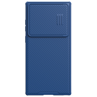 Nillkin CamShield S Case etui Samsung Galaxy S23 Ultra pancerny pokrowiec osłona na aparat niebieskie