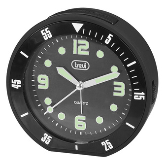 Budík Trevi, SL 3091/BK, analogový, Snooze, SWEEP, 1 x AA