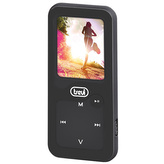Přehrávač Trevi, MPV 1780SB/BK, MP3, diplej 1,8", časovač, krokoměr, FM, WMA, AMV, WAV, JPG