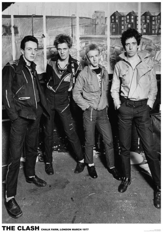 Plakát, Obraz - The Clash - London 1977, 59.4 × 84 cm