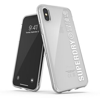 Etui SuperDry Snap na iPhone X / Xs - białe