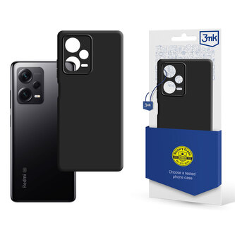 Etui 3mk Matt Case na Redmi Note 12 Pro+ - czarne