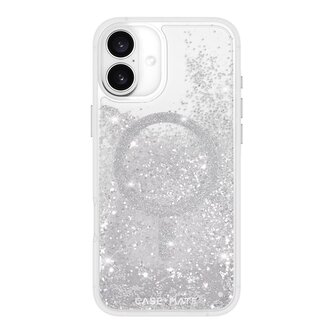 Case-Mate Waterfall - Silver, magsafe - iPhone 16 Plus