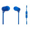 Sluchátka Meliconi, 497445  FLUO BLUE, uzavřená konstrukce, 3,5 mm Jack, frekvenční rozsah 20-20000 Hz, měnič 8 mm
