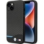 Etui BMW Leather Carbon na iPhone 13 - czarne
