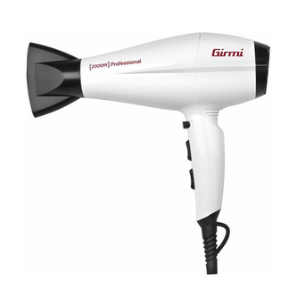 Fén na vlasy Girmi, PH4501, profesionální motor, 2 rychlosti, 3 teploty, 1800 - 2200 W