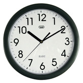Nástěnné hodiny Trevi, OM 3301/BK, černé, 25cm