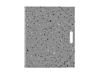 Teczka na rysunki A3 Terrazzo szara