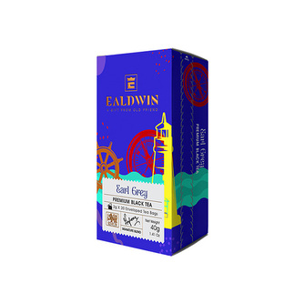 EALDWIN Earl Grey PŘEBAL 40g (20 sáčků, černý čaj) EALDWIN Earl Grey PŘEBAL 40g (20 sáčků, černý čaj)
