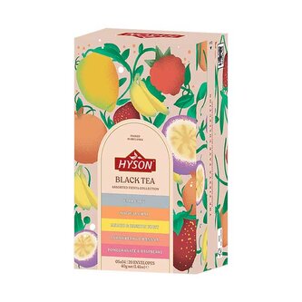 HYSON Black tea Assorted 40g (20 sáčků, kolekce čajů) HYSON Black tea Assorted 40g (20 sáčků, kolekce čajů)
