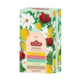 HYSON Fruit Tea Assorted 36g (20 sáčků, kolekce čajů) HYSON Fruit Tea Assorted 36g (20 sáčků, kolekce čajů)