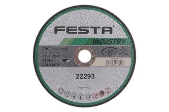 Kotouč řezný FESTA INDUSTRY na kámen 180x3x22.2mm