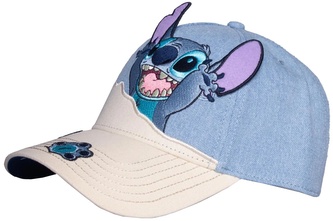 Kšiltovka Disney|Lilo & Stitch: Šťastný Stitch na pláži (nastavitelná)