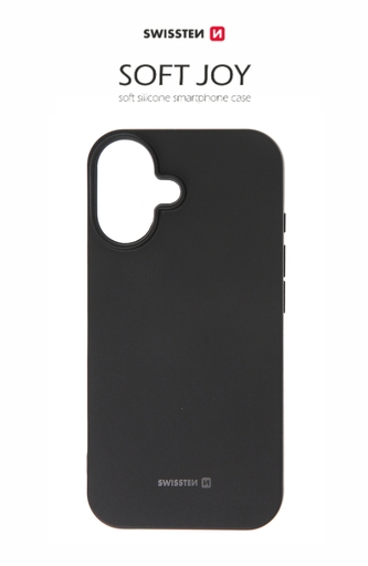 POUZDRO SWISSTEN SOFT JOY PRO IPHONE 16 ČERNÉ