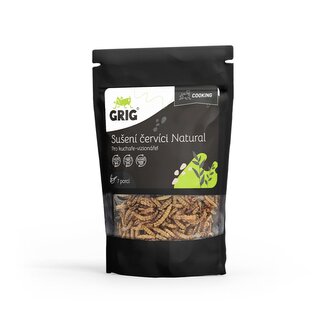 Grig Sušení červíci na vaření Natural 100 g Grig Sušení červíci na vaření Natural 100 g