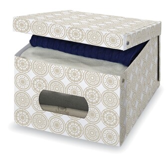 Box na oblečení velký ELLA BEIGE