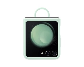 EF-PF731TME Samsung Silikonový Kryt s Kroužkem pro Galaxy Z Flip 5 Ocean Green (Pošk. Balení)