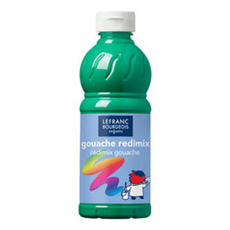 Temperová barva Lefranc Redimix 500ml – 012 Brilliant Green