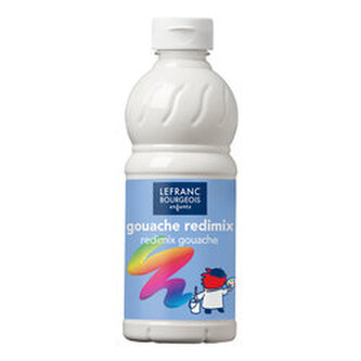 Temperová barva Lefranc Redimix 500ml – 018 White