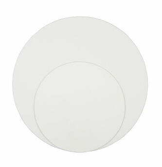 Kulaté plátno na desce Rosa 20cm