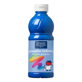 Temperová barva Lefranc Redimix 500ml – 010 Cyan