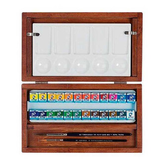 Sada akvarelových barev Van Gogh 24ks pánvičky v kazetě