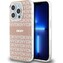 DKNY PC/TPU Repeat Pattern Tonal Stripe Magsafe kryt iPhone 14 Pro Max růžový