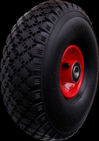 Kolo nafukovací 260 mm (díra 20 mm) na kovovém disku typ 3.00