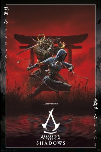 Plakát, Obraz - Assassin's Creed - Shadows, 61 × 91.5 cm