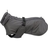 Outdoorový kabátek LIMOUX, kamenná šedá - XS: 30cm, hruď: 50-60cm, krk: 24-34cm