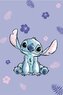 JERRY FABRICS Deka mikroflanel Lilo and Stitch  Polyester, 100/150 cm