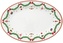 Porcelánový servírovací talíř Magie De Noel