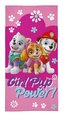 DETEXPOL Osuška Paw Patrol Girl pup  Bavlna - Froté, 70/140 cm