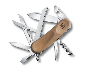 Victorinox 2.3911.63 EvoWood 17 multifunkčný nôž 85 mm, orechové drevo, 13 funkcií