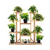 Dřevěný stojan na květiny SPRINGOS PLANT 12