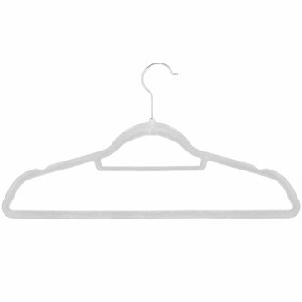 Velurová ramínka 45 cm, šedá, 3ks SPRINGOS HG0062