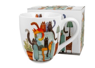 Hrnek XXL KOČKY NA KŘESLE 1000 ml